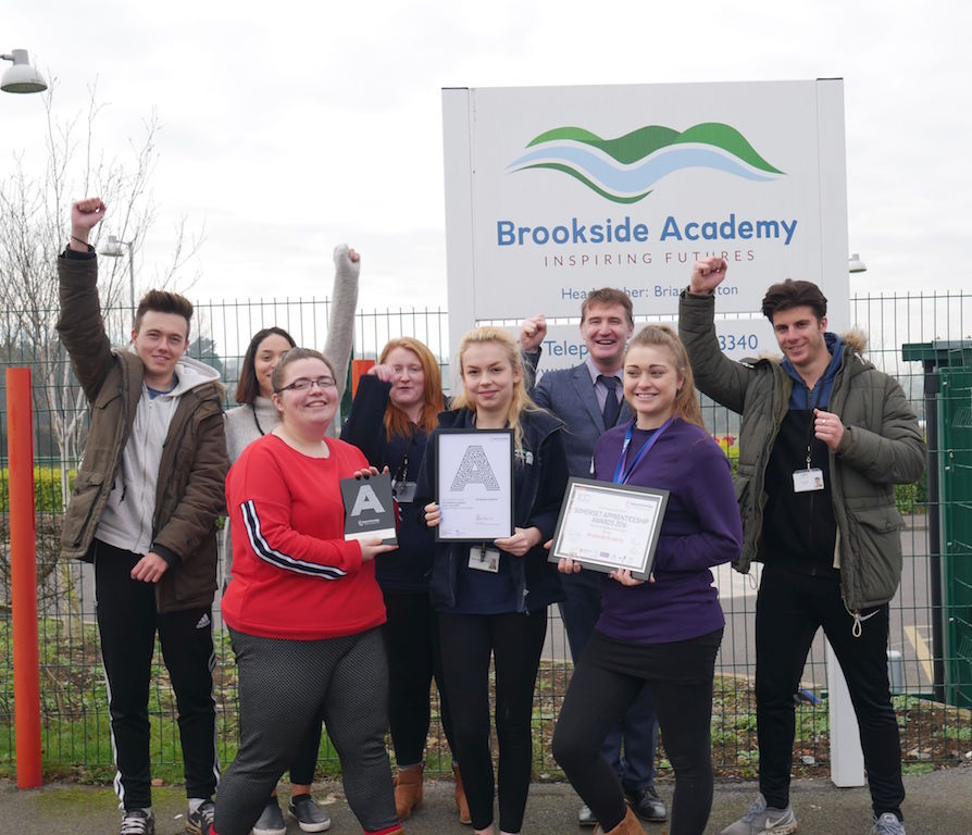 Somerset school recognised as Centrica top 100 Apprenticeship Employer