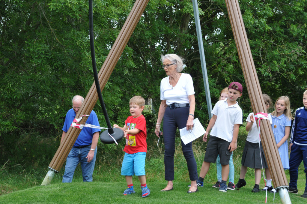 West Coker Recreation Ground’s play park gets official opening
